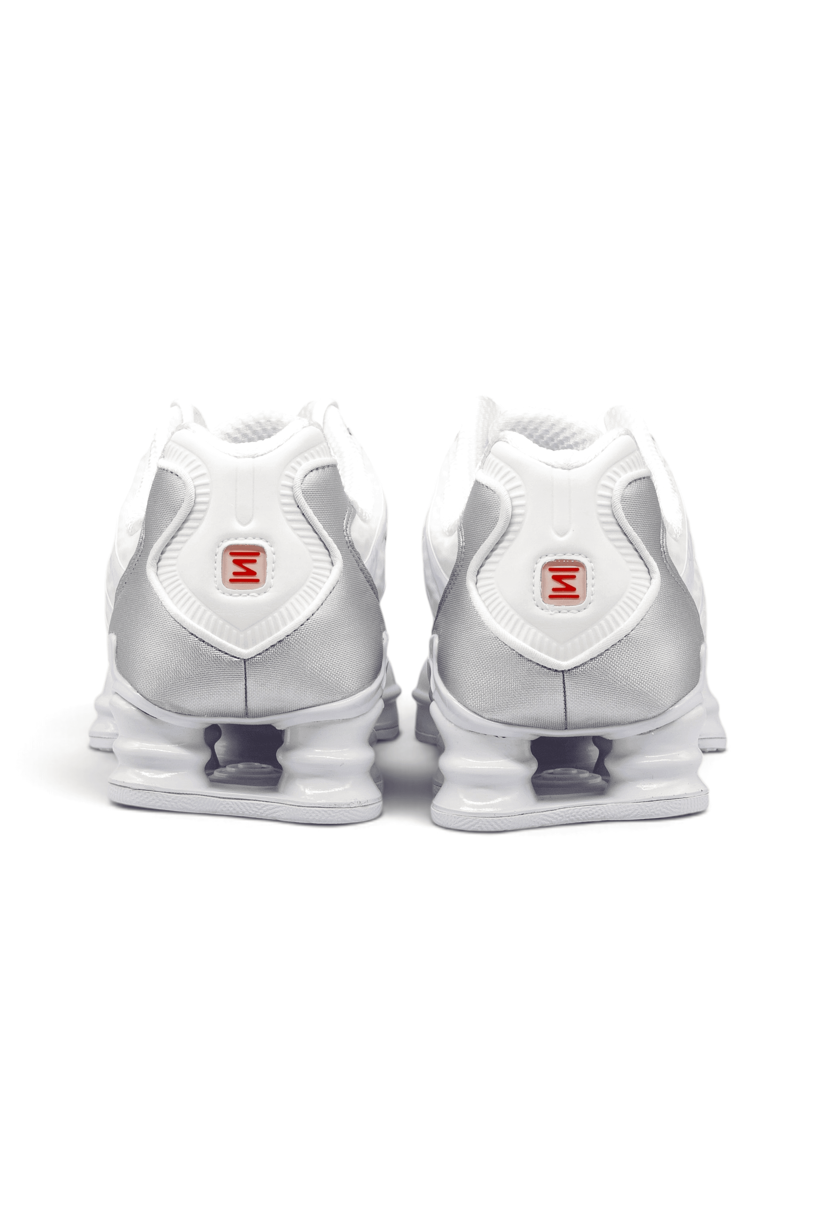 Nike Shox TL White/White/Metallic Silver