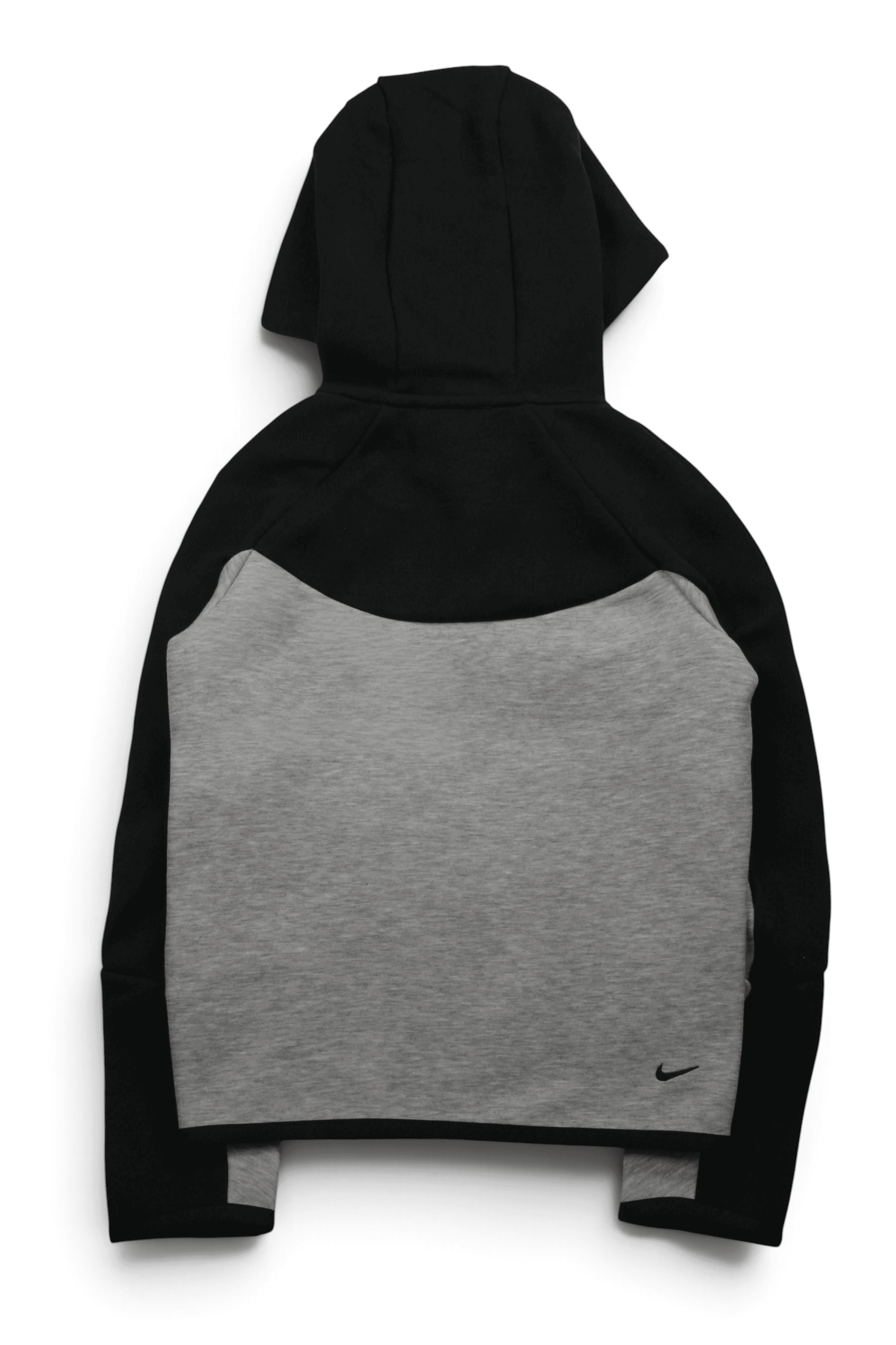 Nike Tech Fleece Zip Hoodie Black/Grey (Junior)