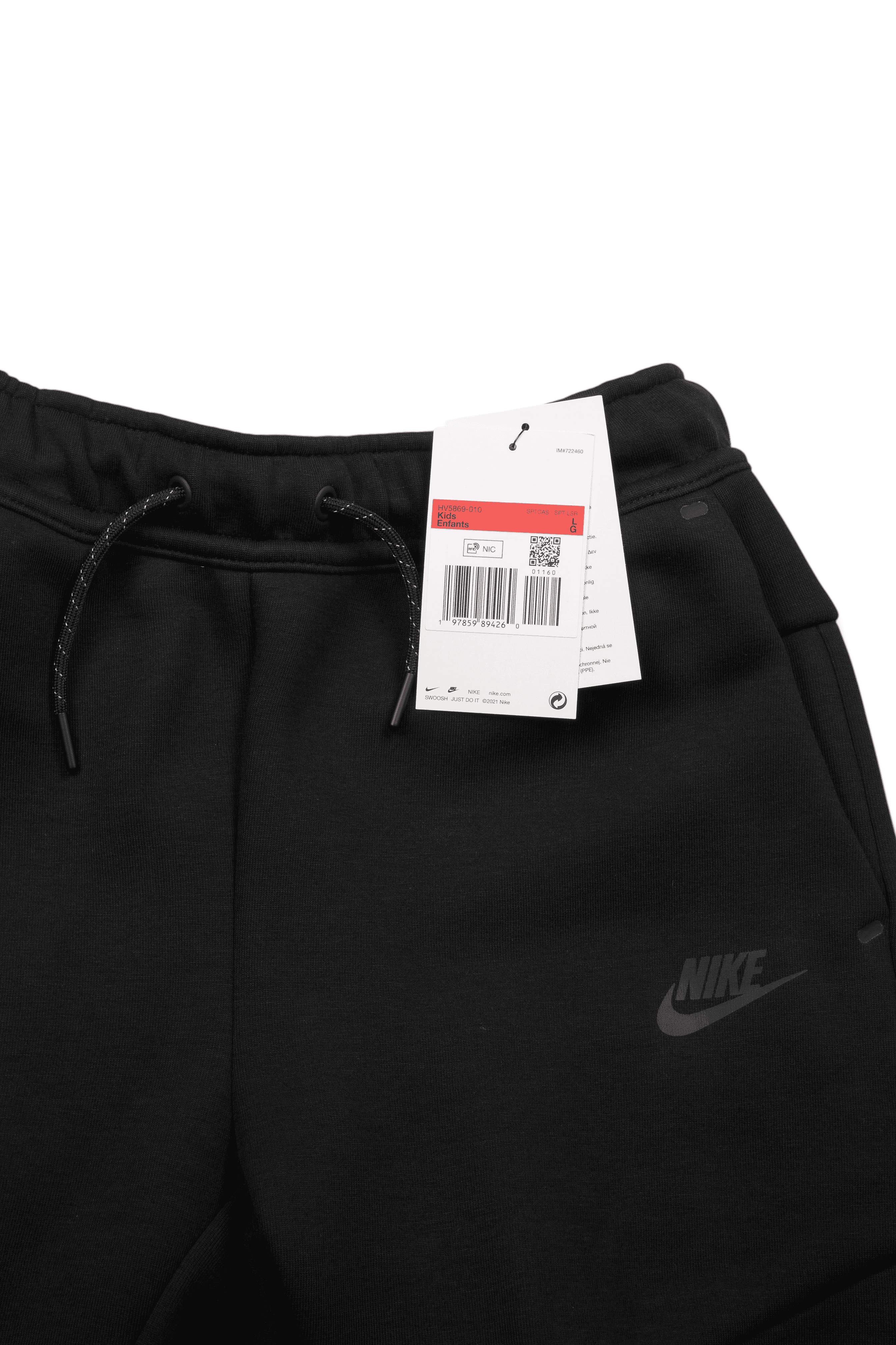 Nike Tech Fleece Joggers Black (Junior)