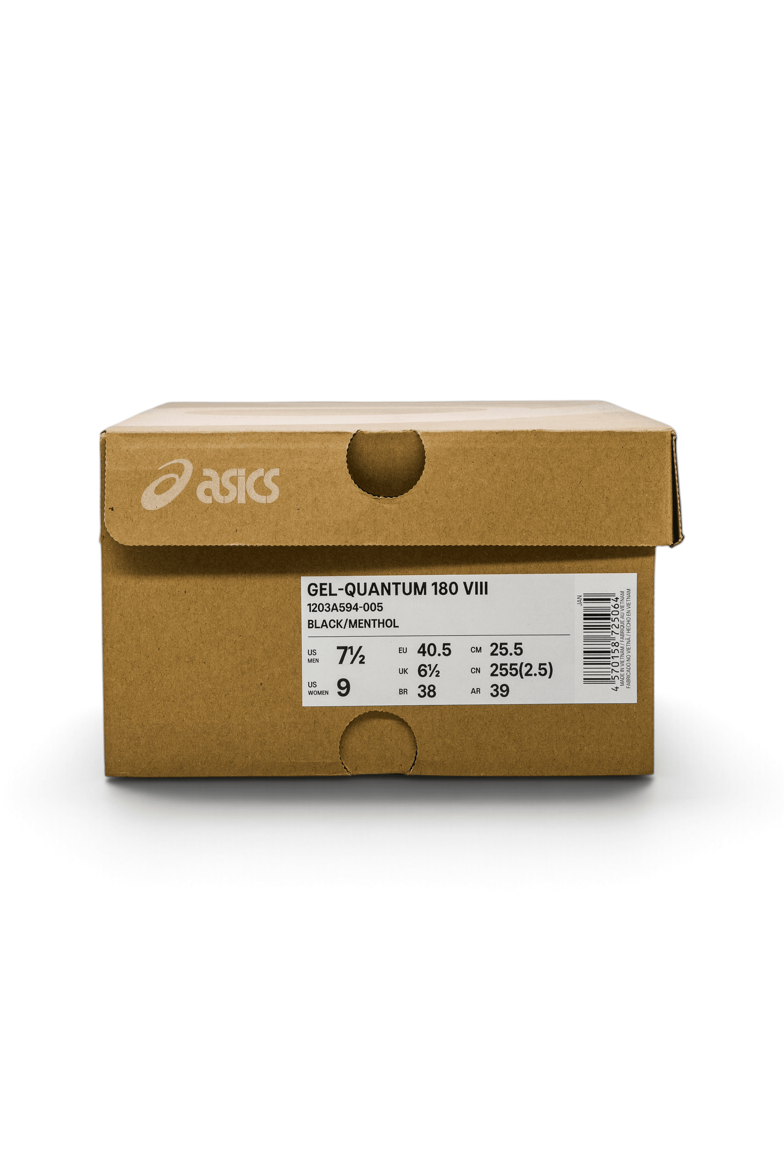 ASICS Gel-Quantum 180 VIII Black Menthol