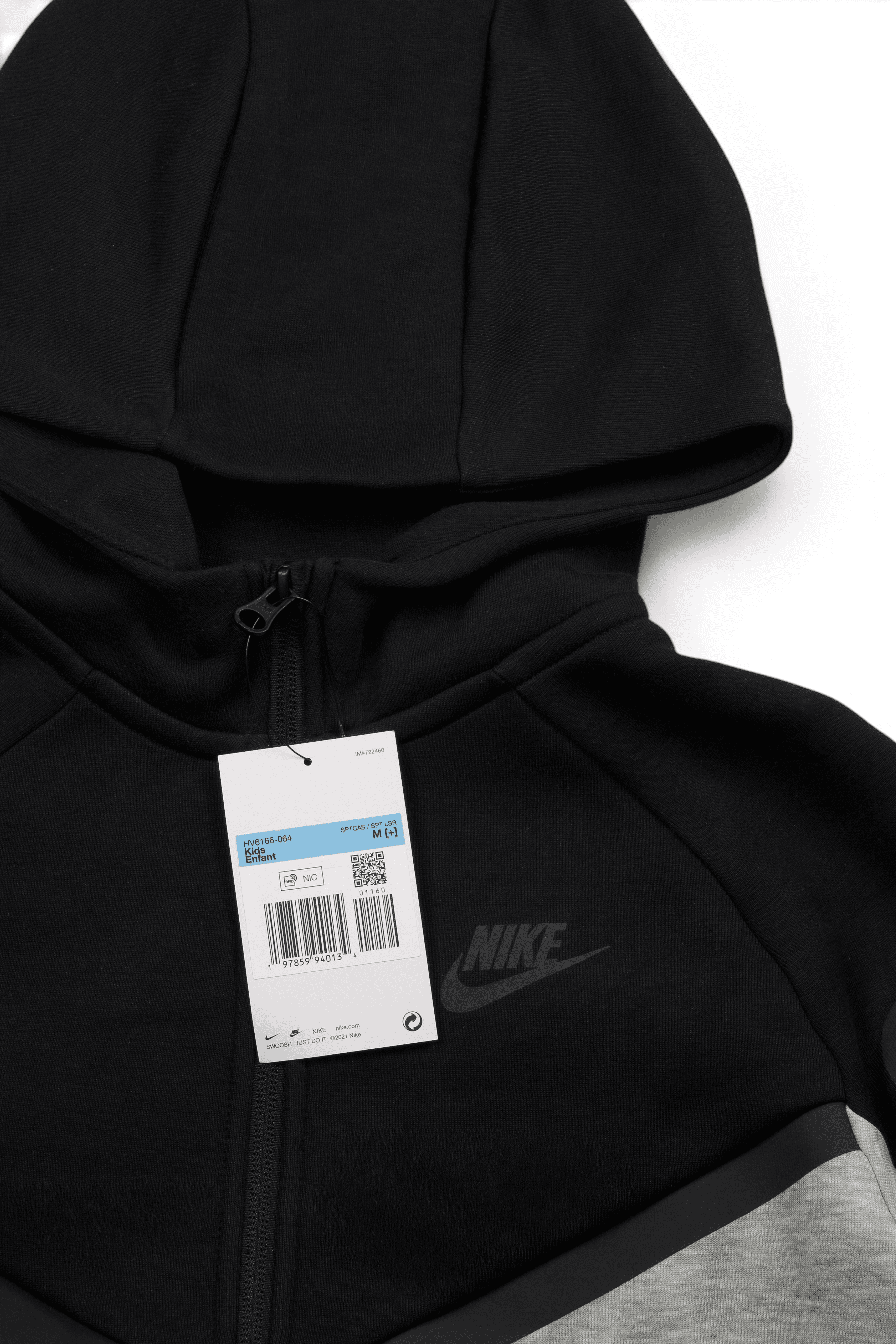 Nike Sportswear Tech Fleece Full-Zip Hoodie (Junior)