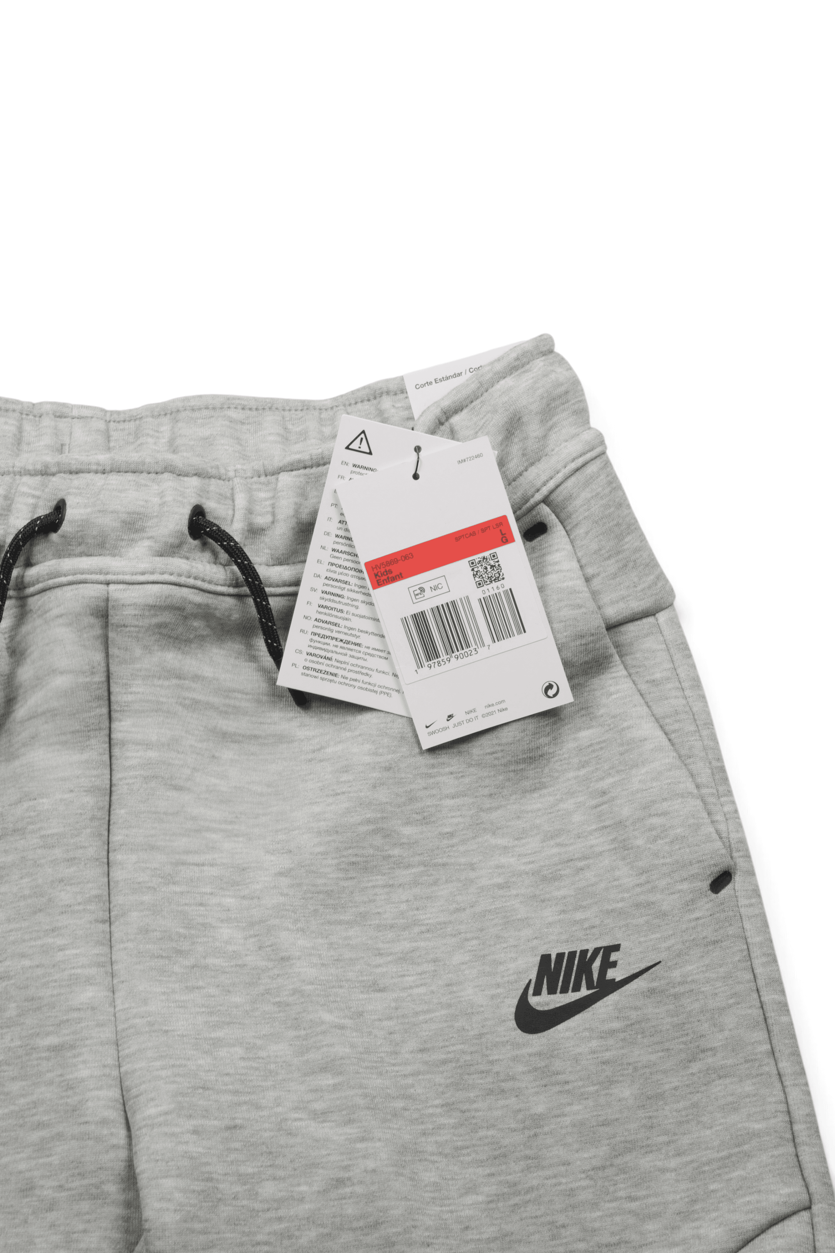 Nike Tech Fleece Track Pants Grey (Junior)