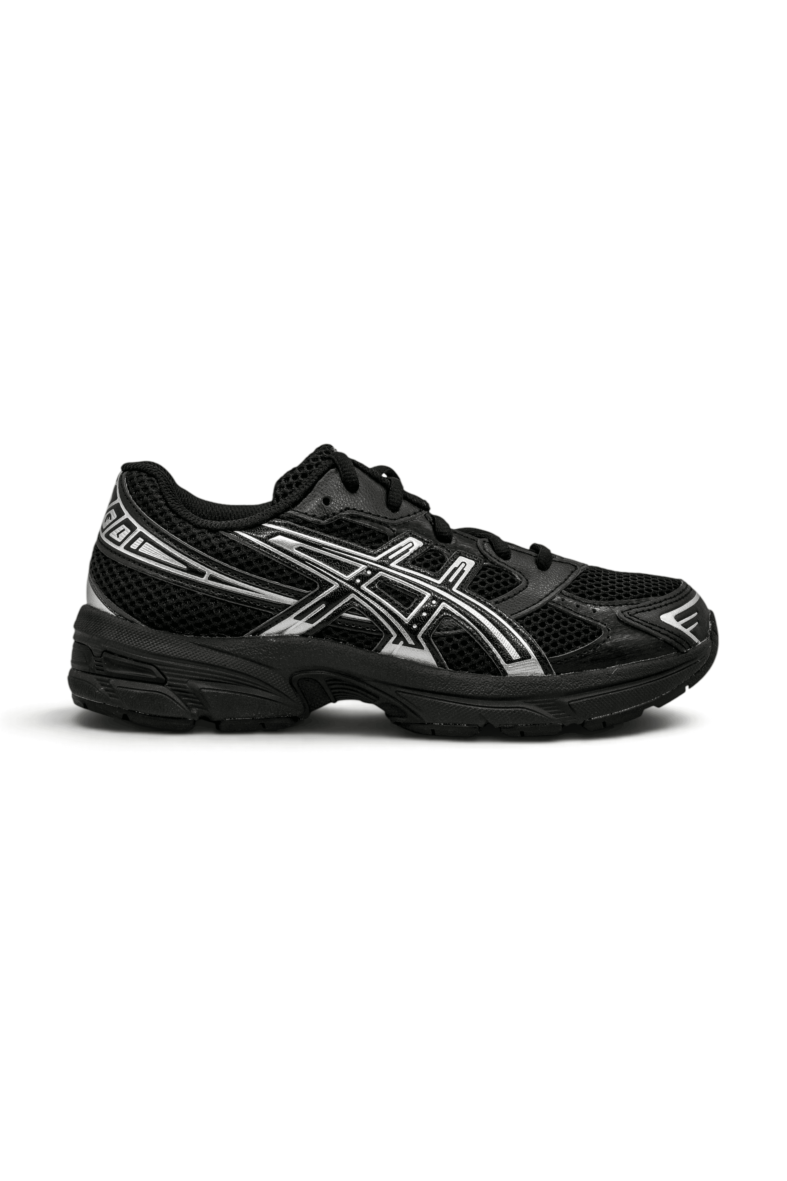 ASICS Gel-1130 Black Pure Silver (GS)