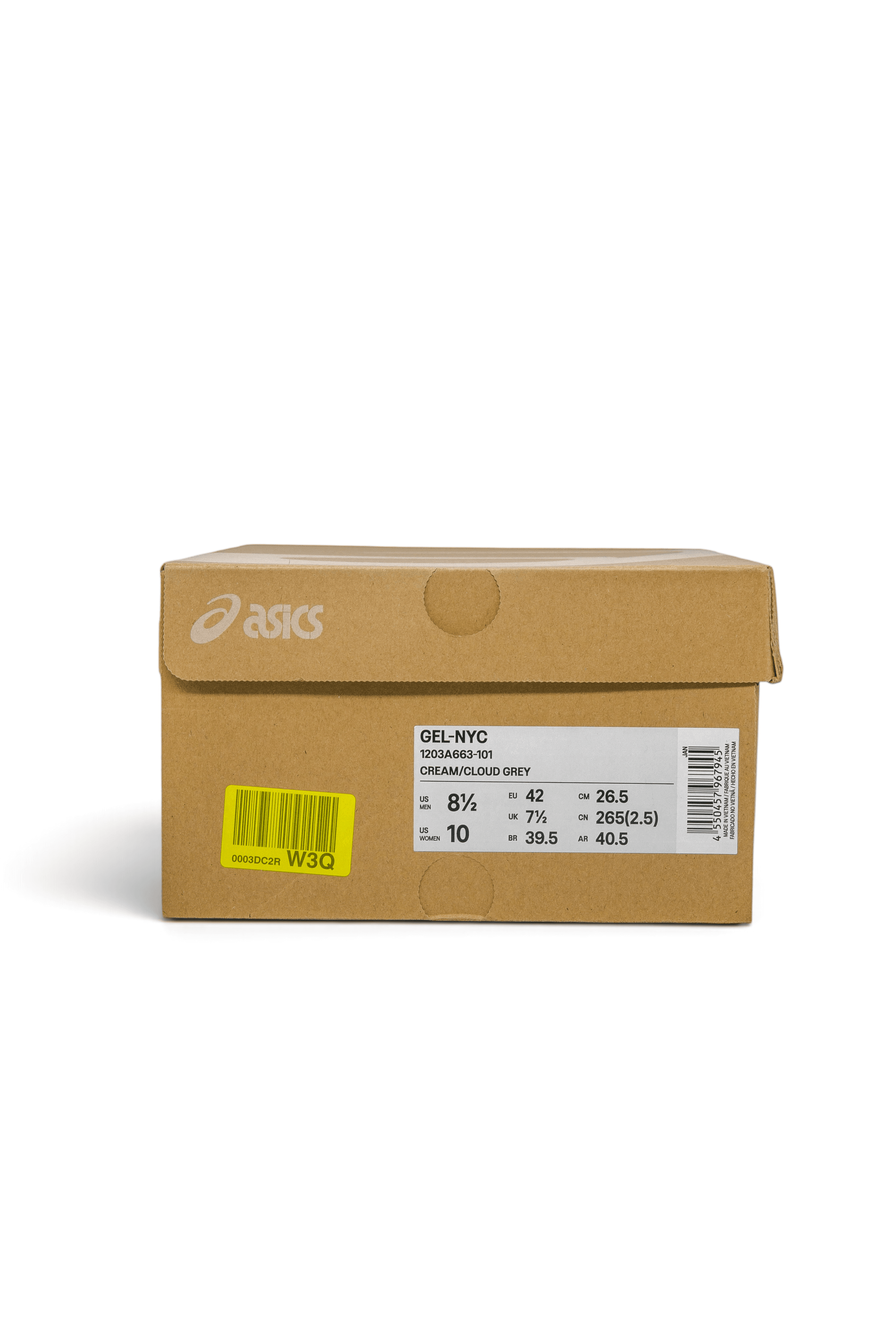 ASICS GEL-NYC Cream/Cloud Grey