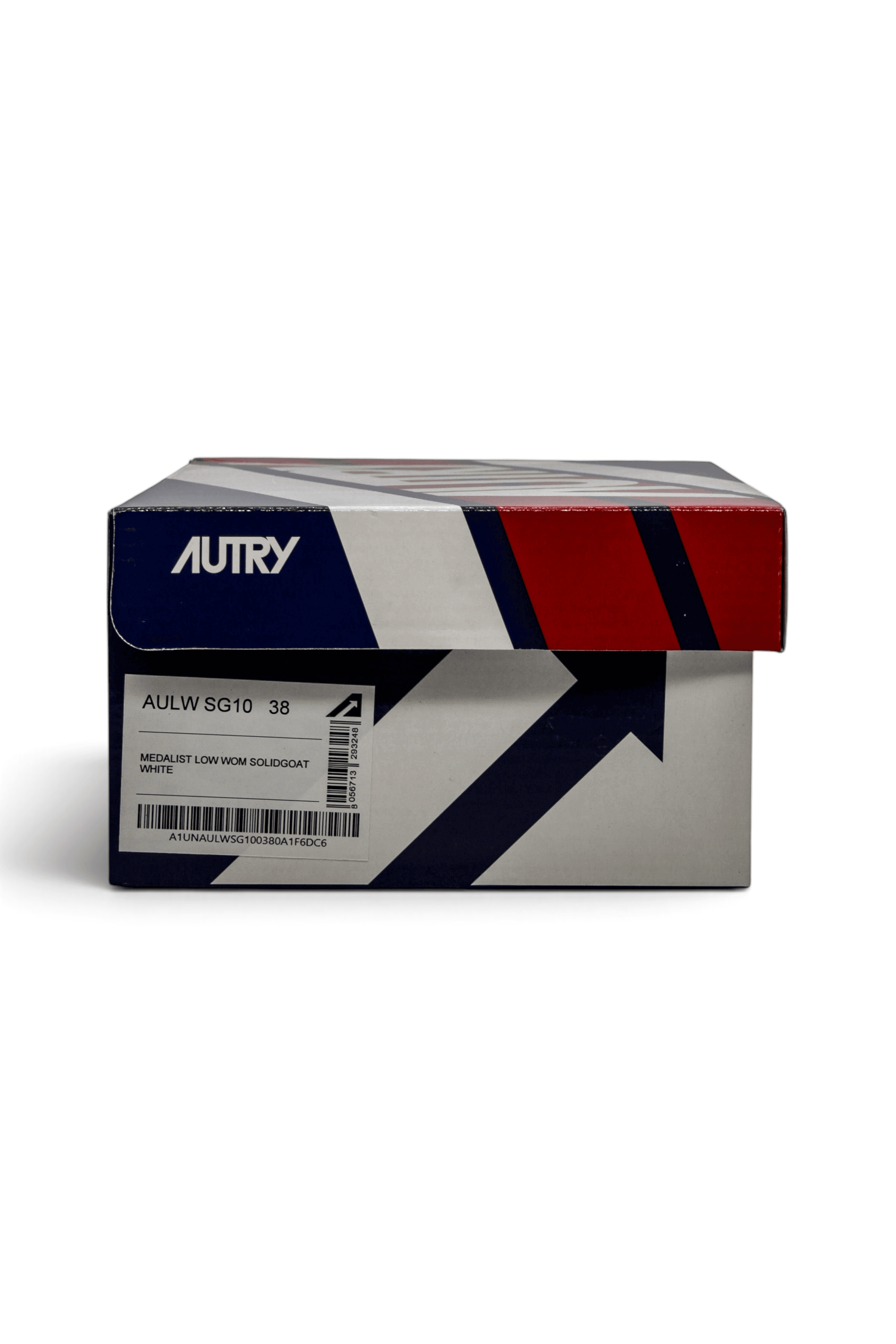 Autry Medalist Low White Super Soft Napa Leather