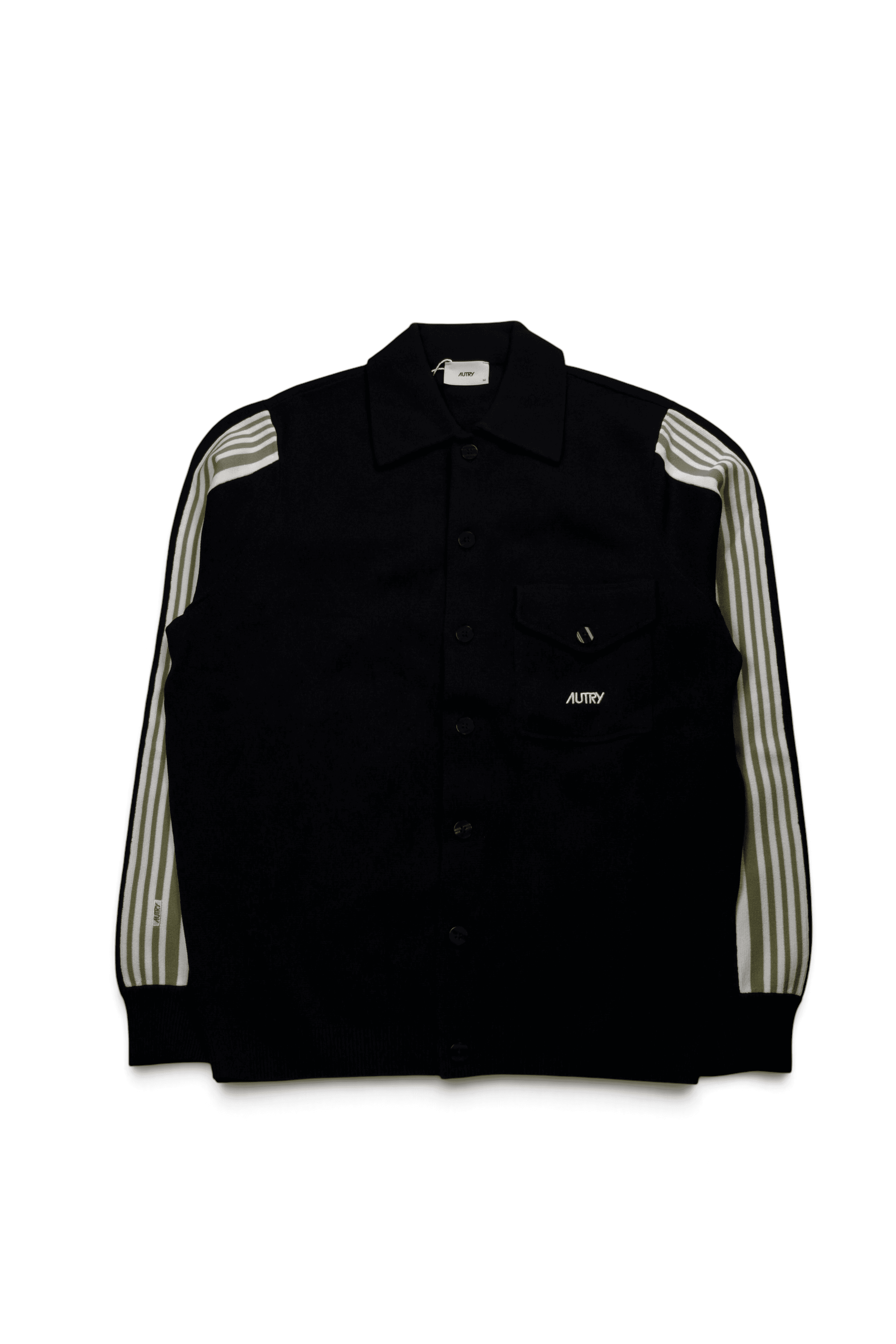 AUTRY KNITTED VISCOSE SHIRT JACKET MAN