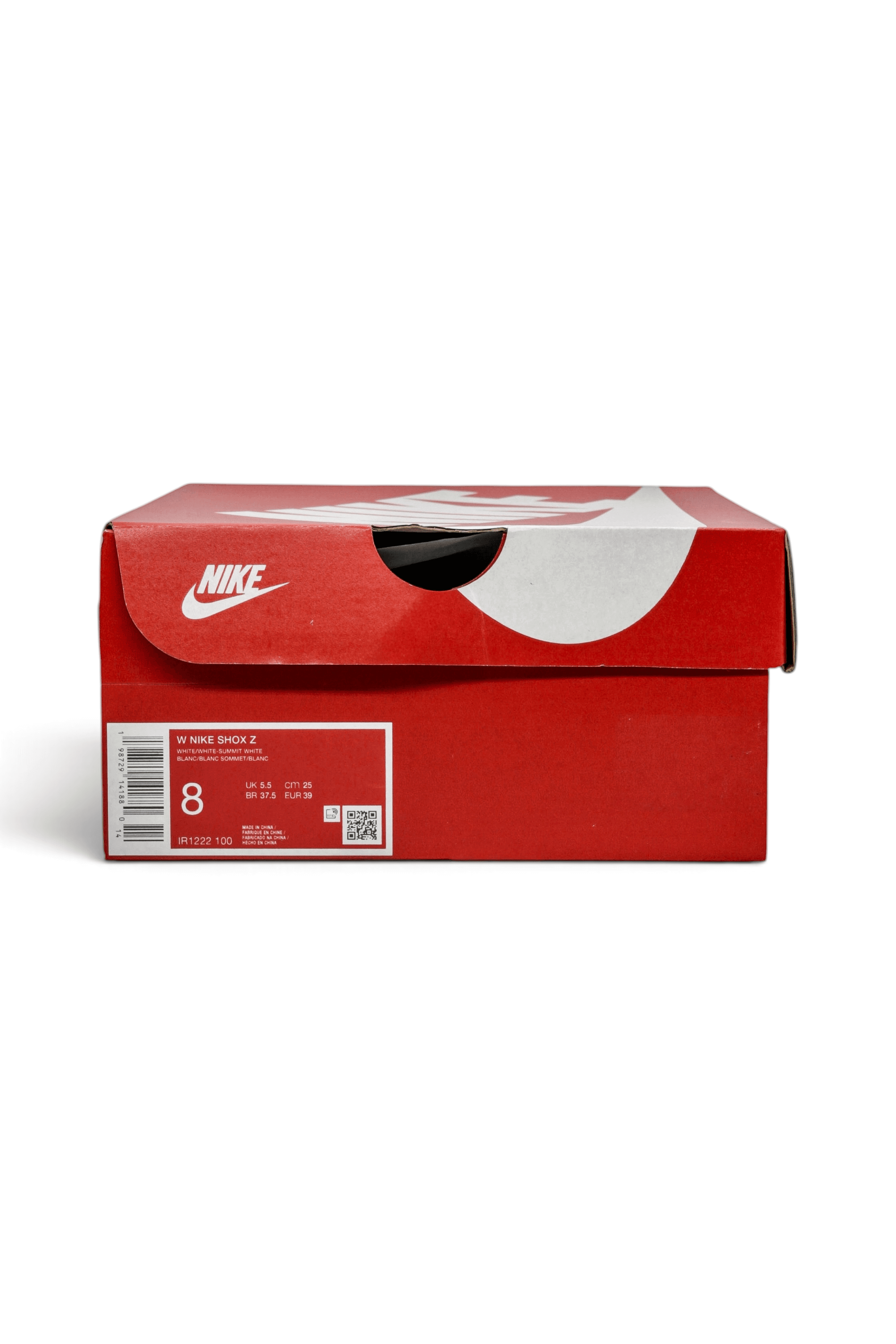 Nike Shox Z White/Metallic Silver (Women's)