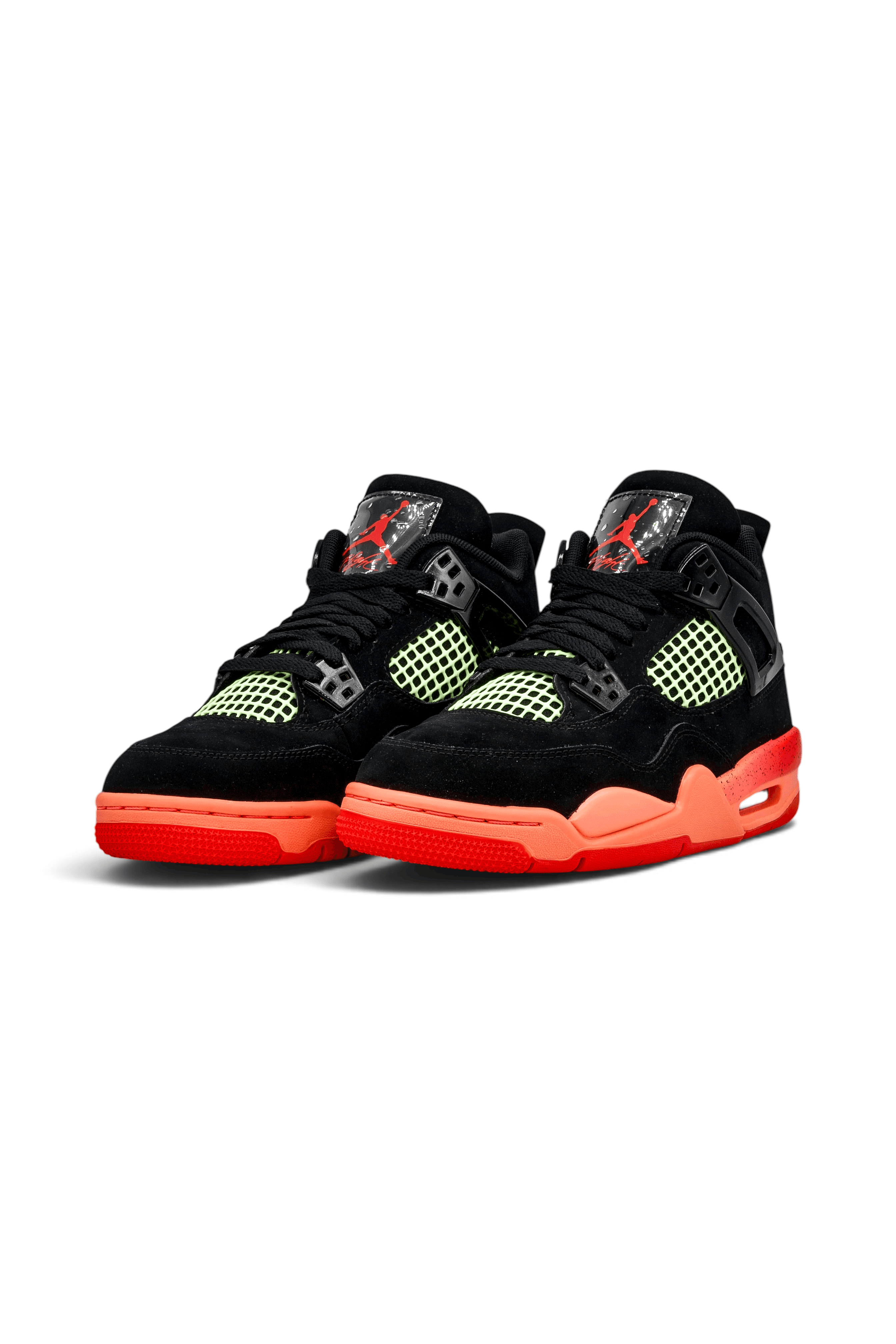 Jordan 4 Retro Black Infrared Barely Volt (GS)
