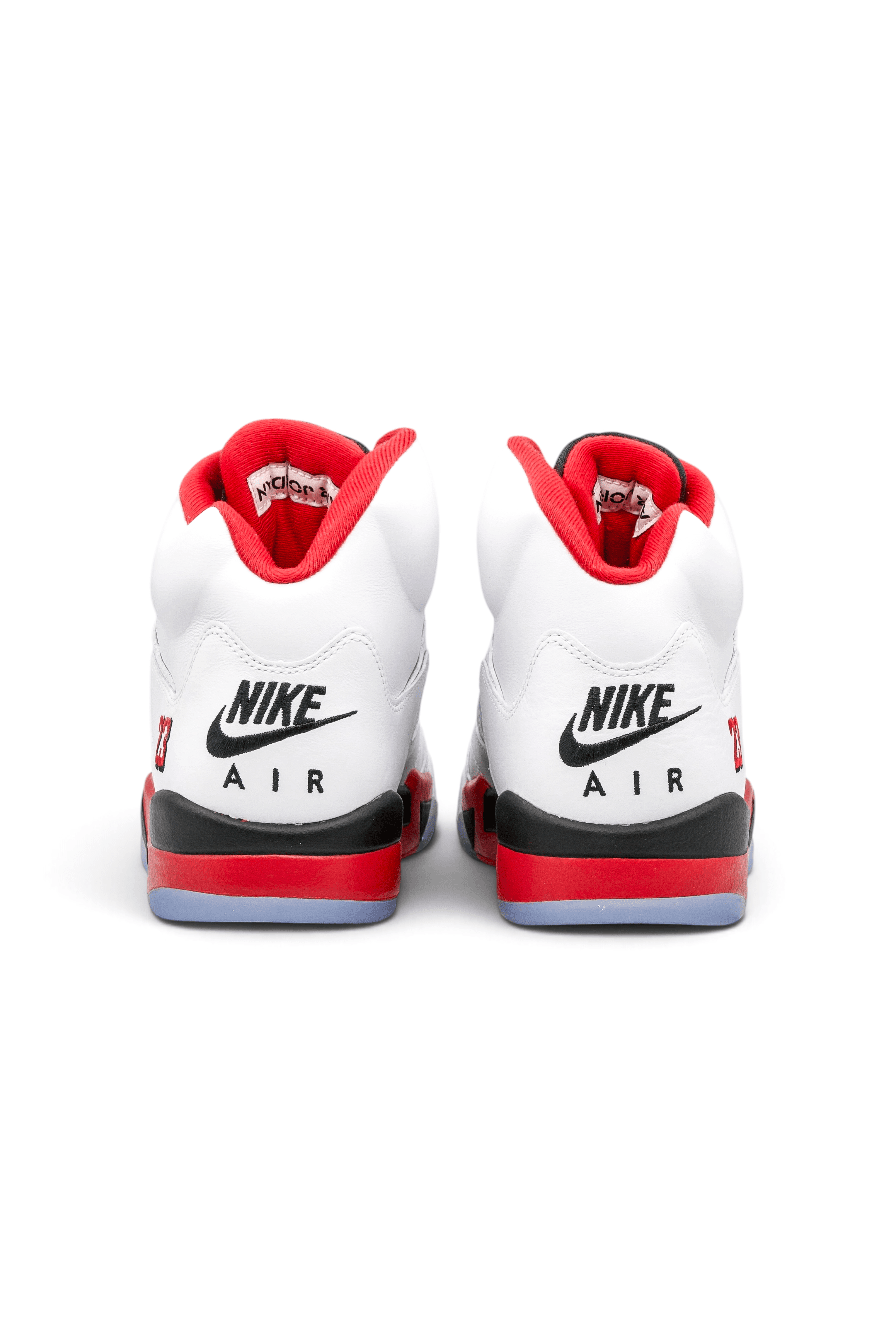 Jordan 5 Retro Fire Red Black Tongue (2025)