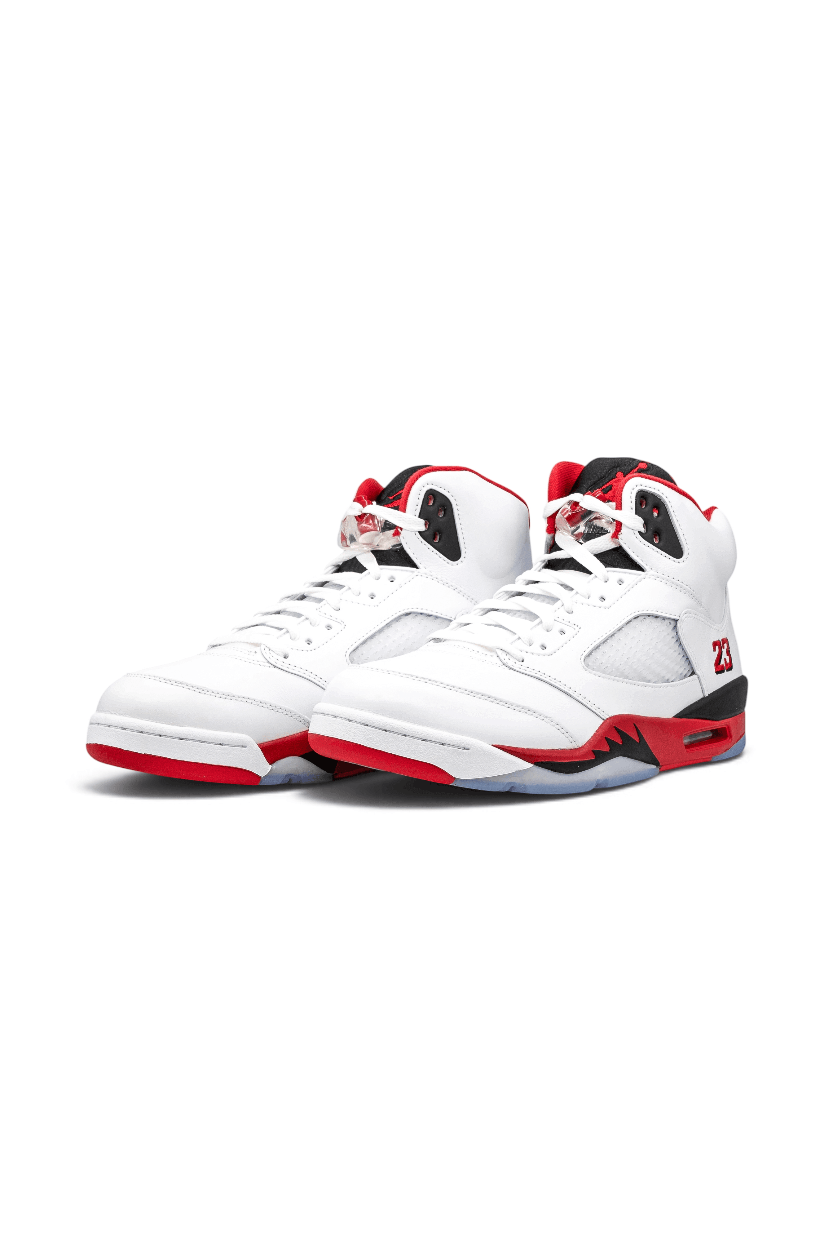 Jordan 5 Retro Fire Red Black Tongue (2025)