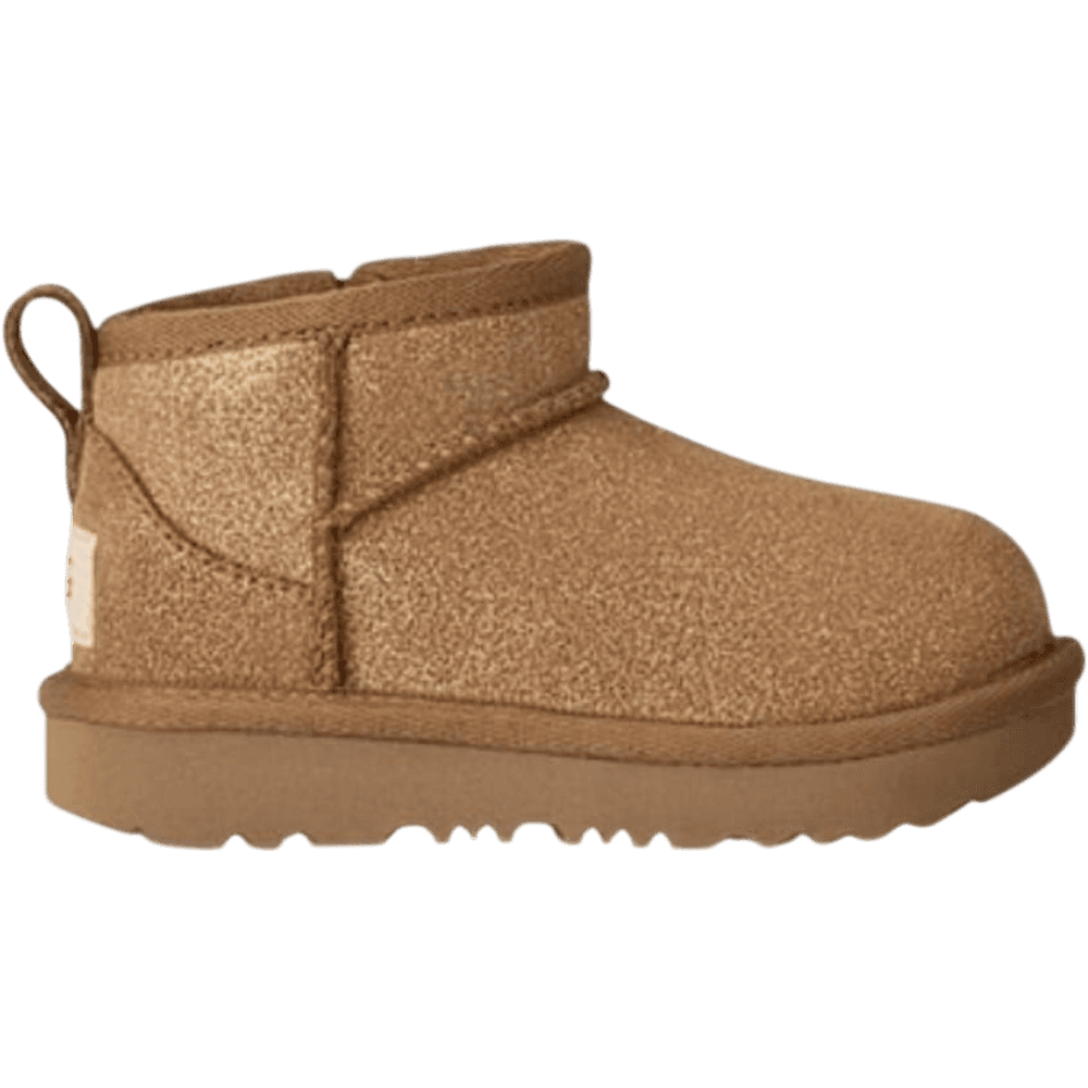UGG Classic Ultra Mini Dazzle Chestnut (Toddler)