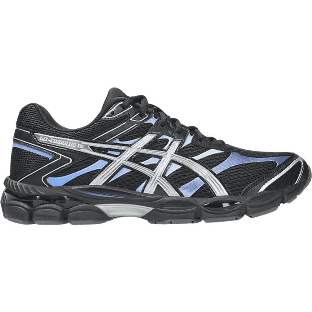 ASICS Gel-Cumulus 16 Black Pure Silver Blue