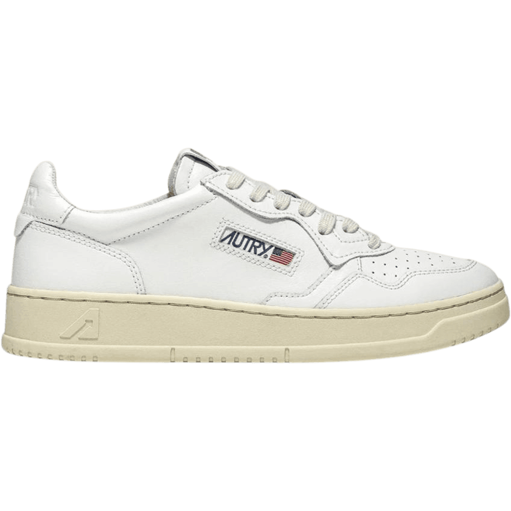 Autry Medalist Low White