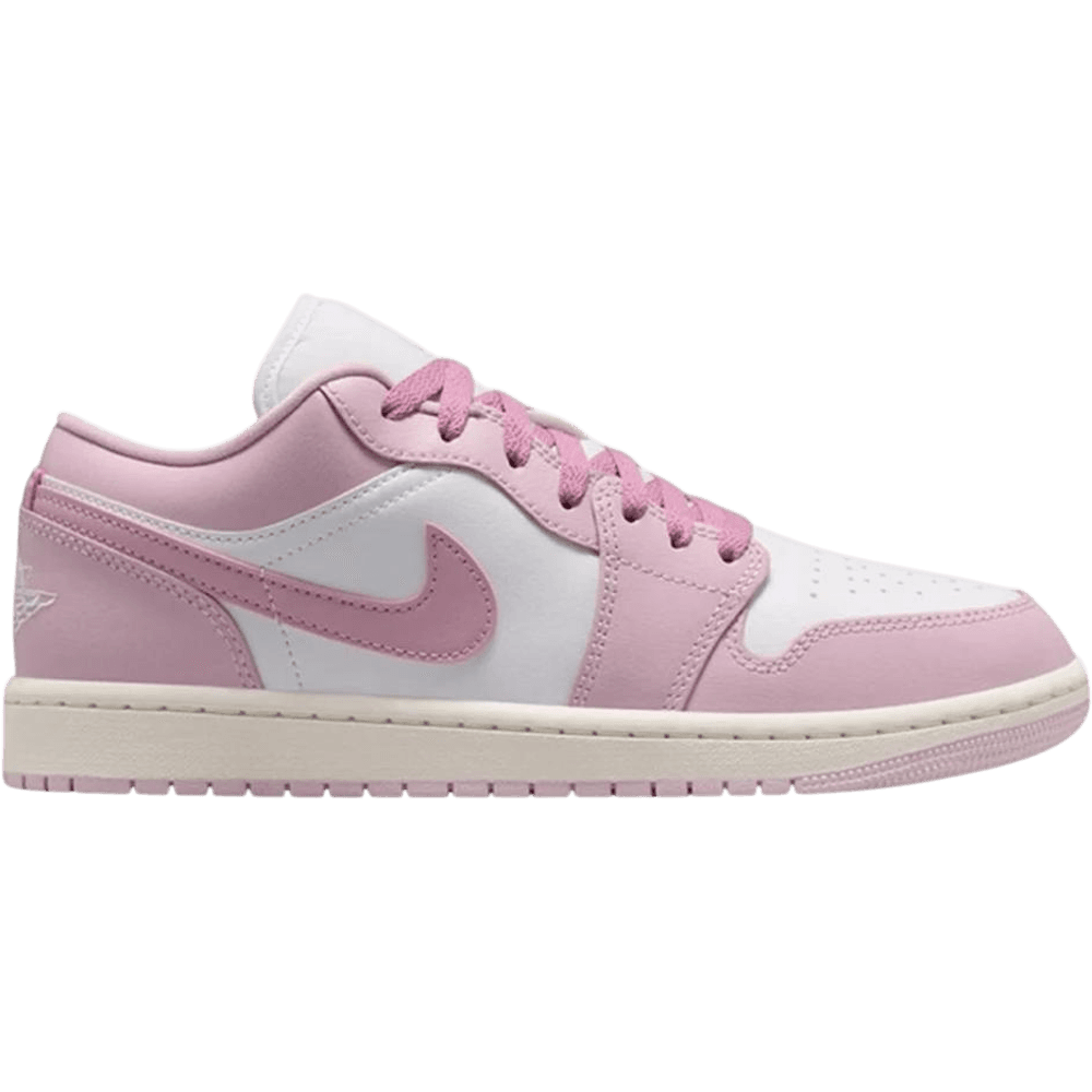 Jordan 1 Low Iced Carmine White (Women's)