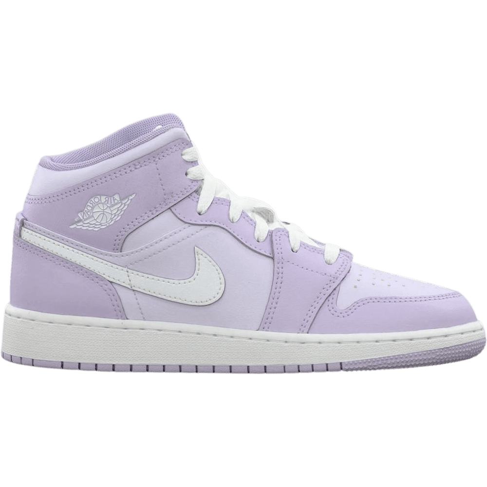 Jordan 1 Mid Violet Mist Barely Grape (GS)