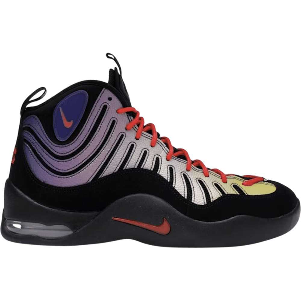 Nike Air Bakin SP Supreme Black Gradient Black/Speed Red/Multi-Color