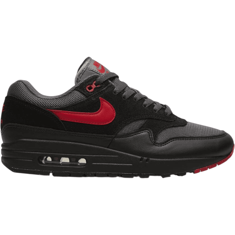Nike Air Max 1 Essential Black/University Red/Iron Grey