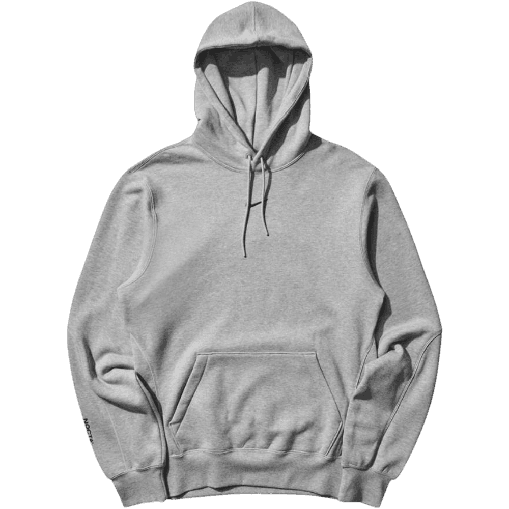 Nike x NOCTA Men's Fleece Hoodie Grey Heather/ Matte Silver/ Black