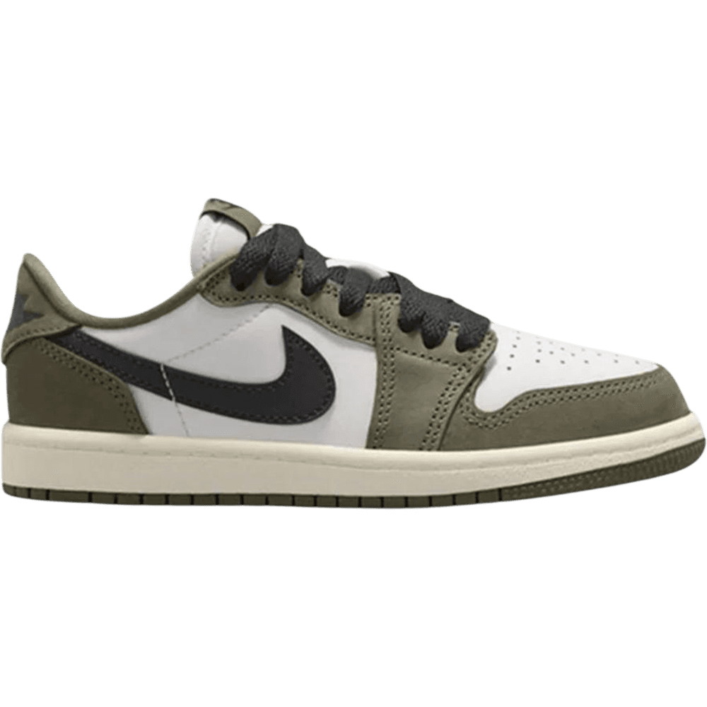 Jordan 1 Retro Low OG Medium Olive (PS)