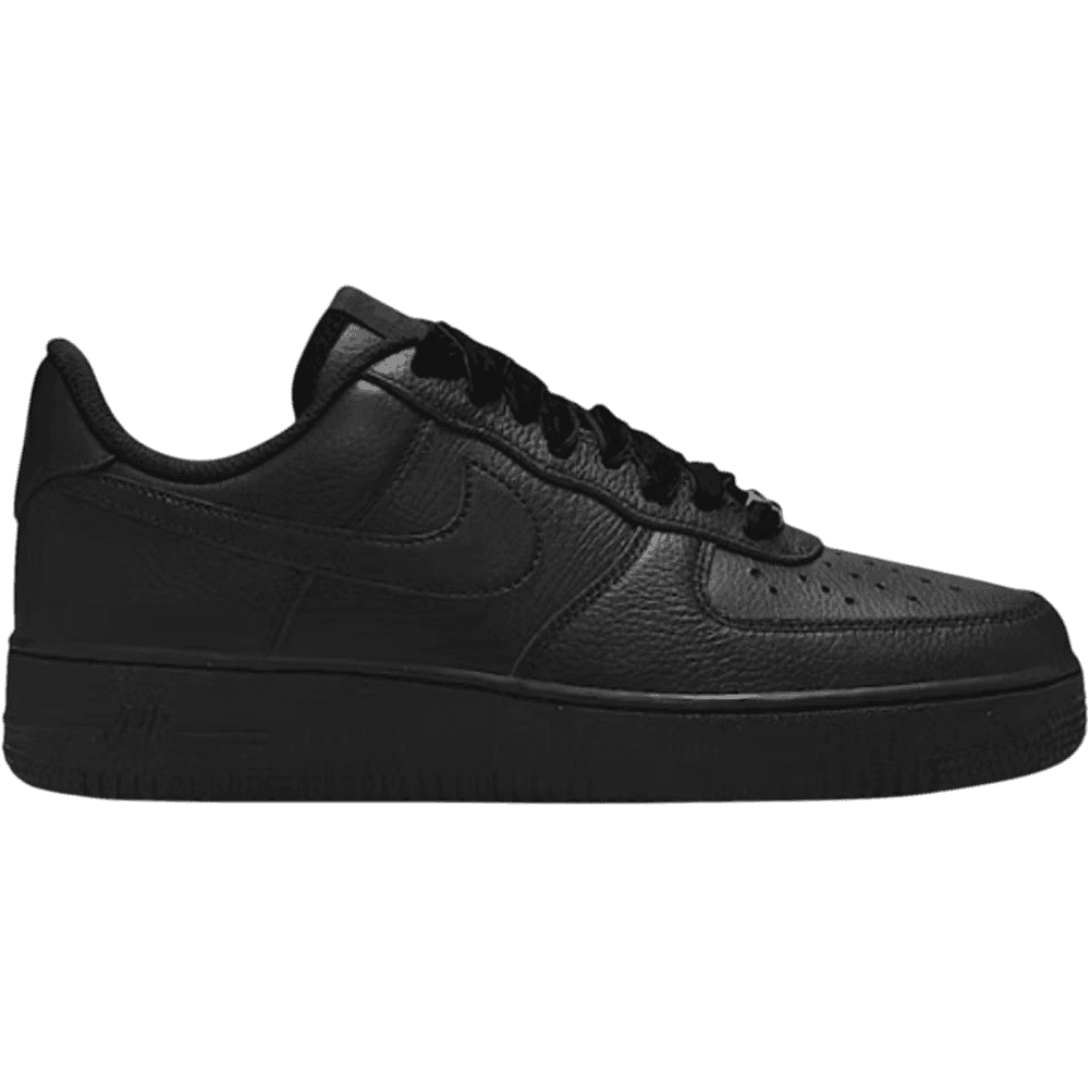 Nike Air Force 1 Low Ribbon Laces Triple Black (Women's)