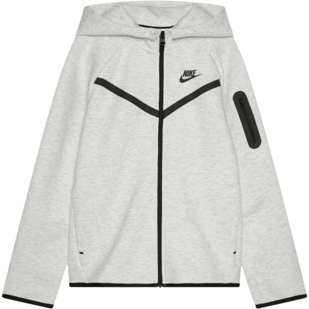 Nike Sportswear Tech Fleece Full-Zip Hoodie Grey (GS)