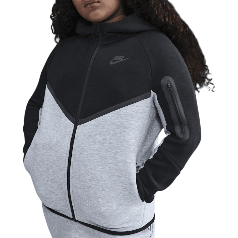 Nike Sportswear Tech Fleece Full-Zip Hoodie (GS) Extended Sizing