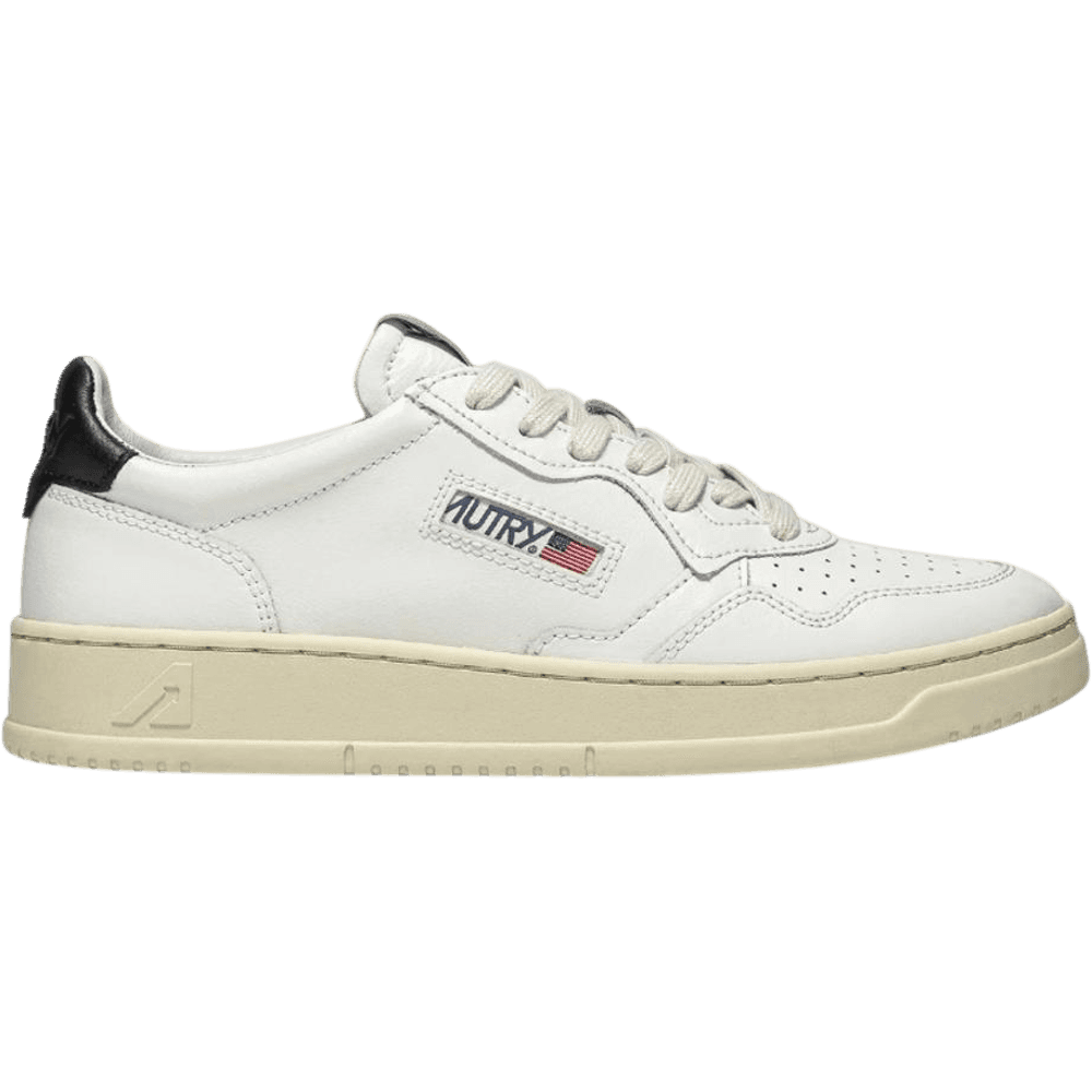 Autry Medalist Low White Black (Women's)