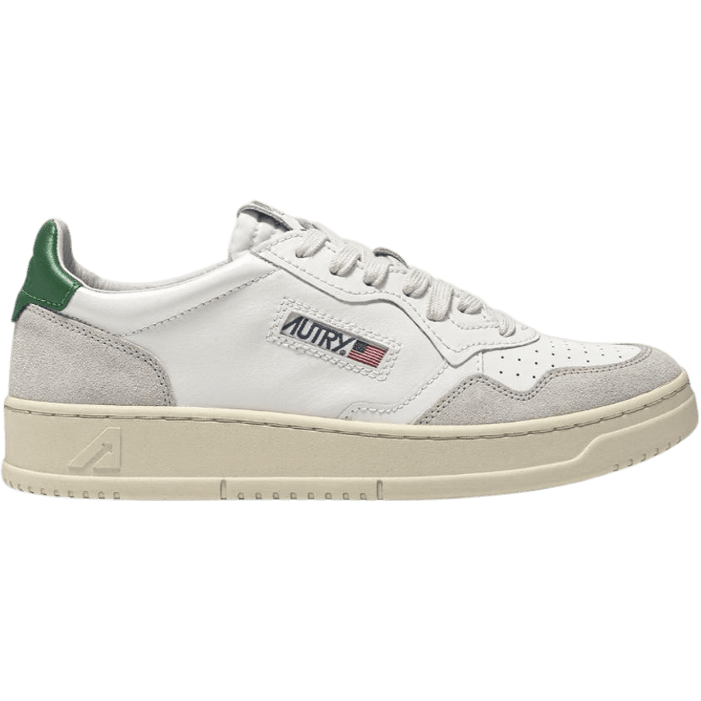 Autry Medalist Low White Amazon Beige