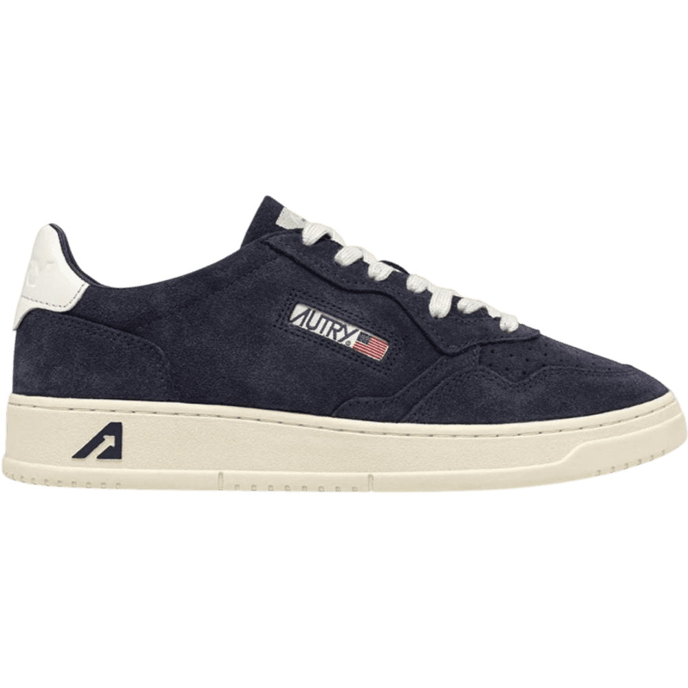 Autry Medalist Low Space White Suede