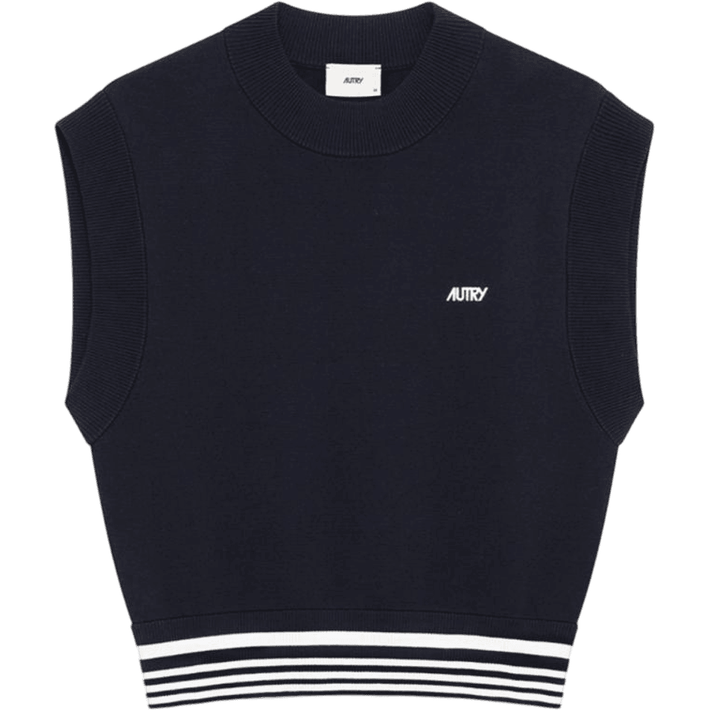 AUTRY KNITTED VISCOSE TOP WOMAN